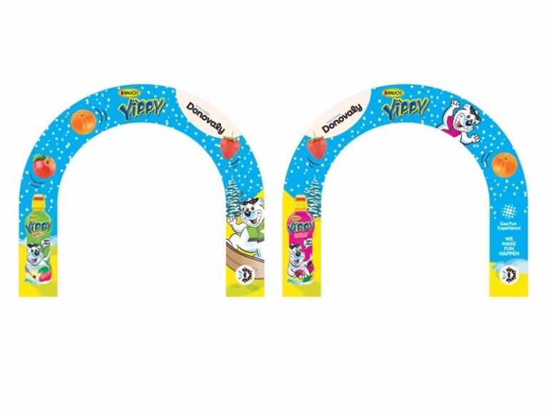 Videocom - Slovacchia - Superslope - servizio personalizzazione-arco maxi